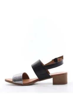 Kiss e shock Sandalo tacco 243085 Nero