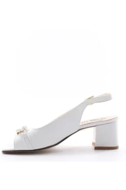 Kiss e shock Sandalo tacco 48620 Bianco