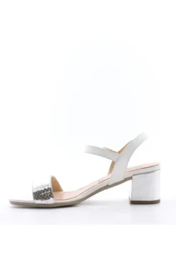 Kiss e shock Sandalo tacco 255025 Bianco