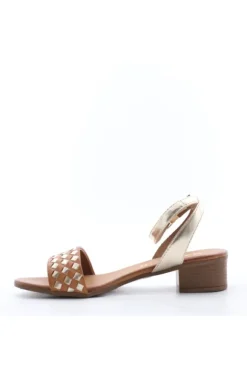 Kiss e shock Sandalo tacco 243115 Brandy