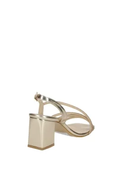 Kiss e shock Sandalo tacco 42608 Platino