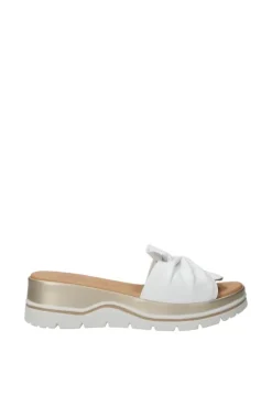 Kiss e shock Sandalo zeppa 81130 Bianco