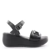 Kiss e shock Sandalo zeppa 13229 Nero