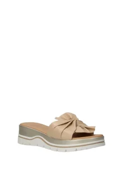 Kiss e shock Sandalo zeppa 81130 Beige