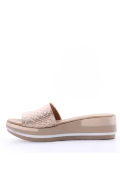 Kiss e shock Sandalo zeppa 81121 Platino