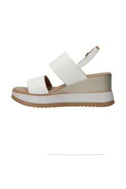 Kiss e shock Sandalo zeppa 21245 Bianco