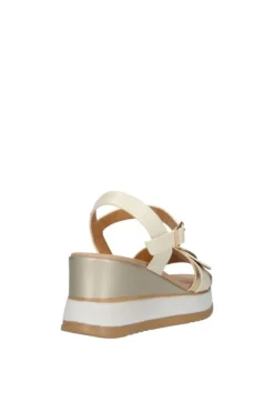 Kiss e shock Sandalo zeppa 21241 Avorio
