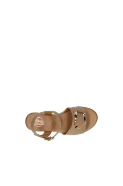 Kiss e shock Sandalo zeppa 21407 Beige