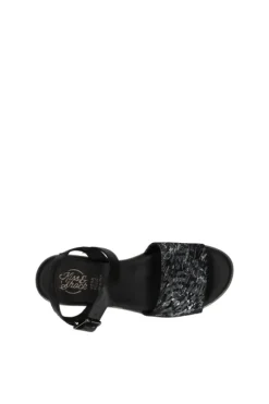 Kiss e shock Sandalo zeppa 84288 Nero