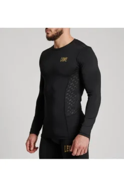 Leone T-shirt manica lunga Abx708 Nero