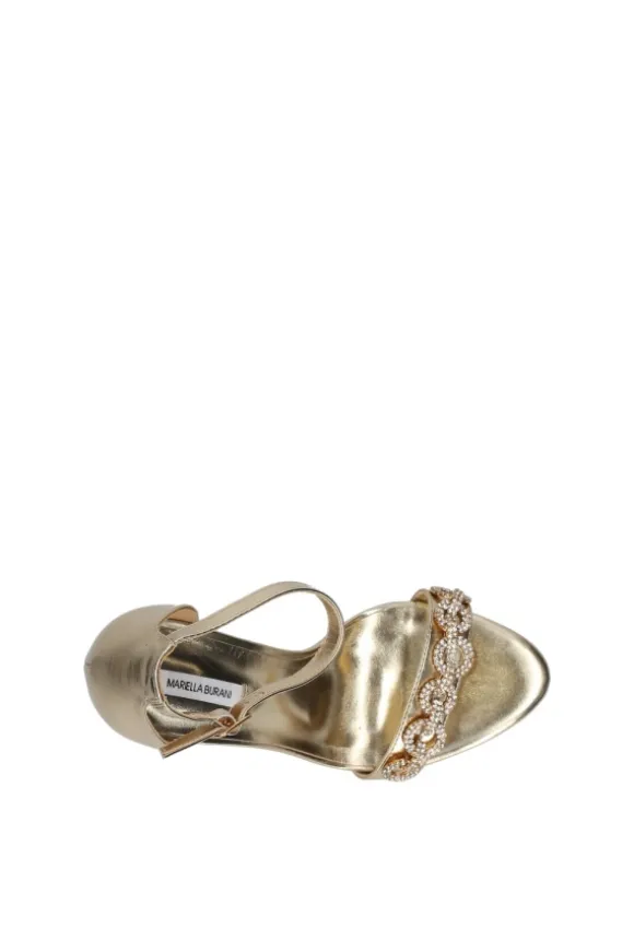 Mariella Burani Sandalo tacco 50430 Gold