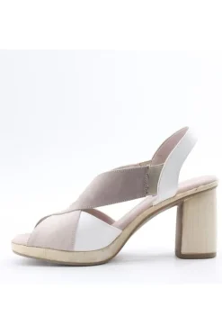 Miss glory Sandalo tacco 4c3317 Nude