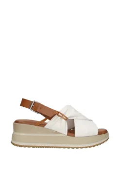 Nanook Sandalo zeppa 22904 Bianco