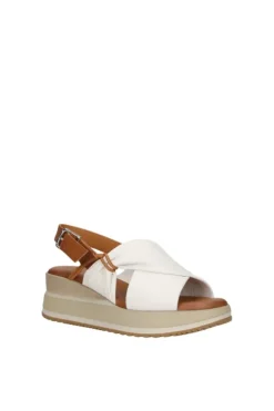 Nanook Sandalo zeppa 22904 Bianco