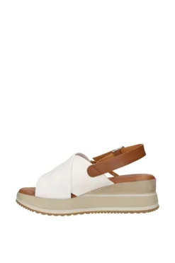 Nanook Sandalo zeppa 22904 Bianco