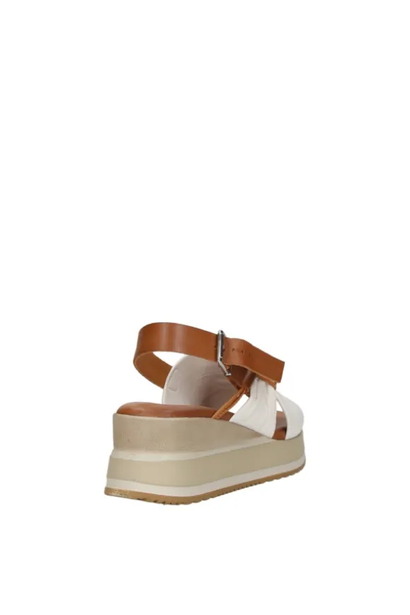 Nanook Sandalo zeppa 22904 Bianco