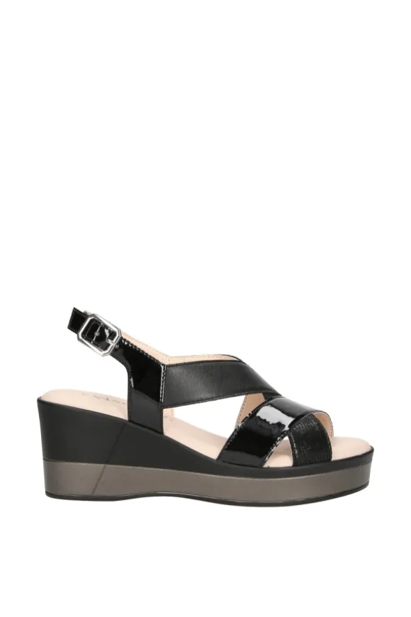 Nanook Sandalo zeppa 22834 Black