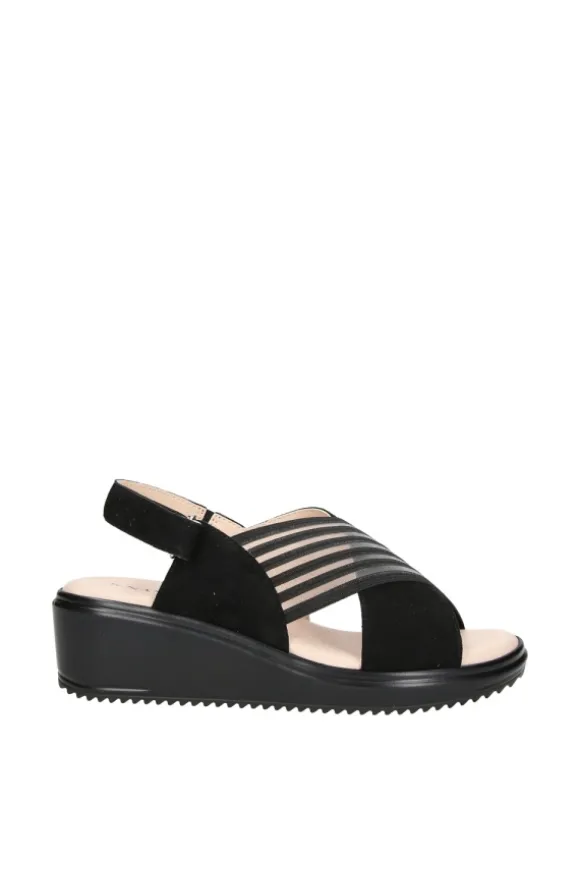 Nanook Sandalo zeppa 22880 Black