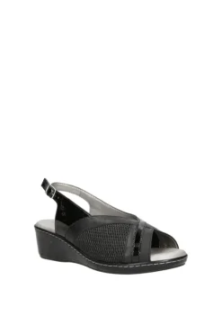 Nanook Sandalo zeppa 23527 Black