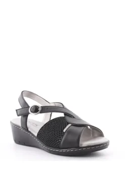 Nanook Sandalo zeppa 21236 Black