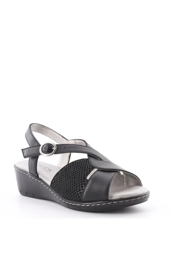 Nanook Sandalo zeppa 21236 Black