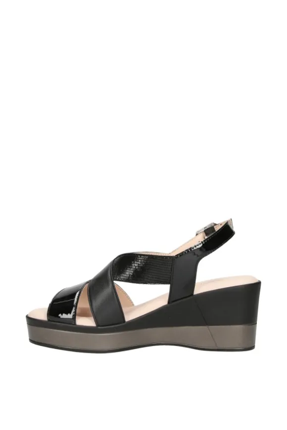 Nanook Sandalo zeppa 22834 Black