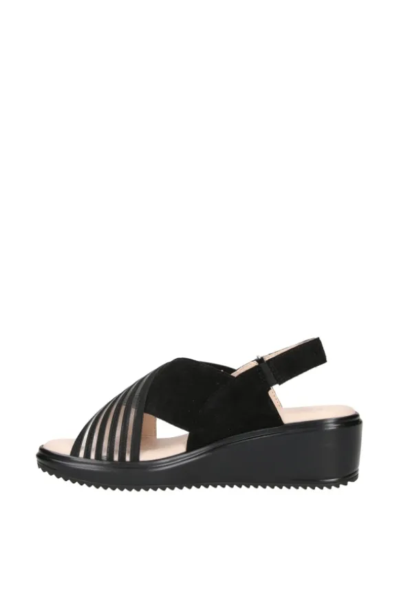 Nanook Sandalo zeppa 22880 Black