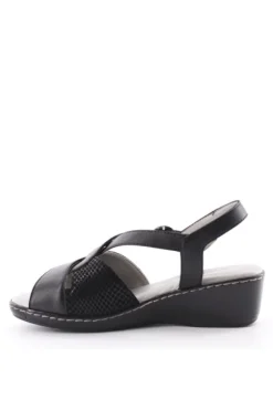 Nanook Sandalo zeppa 21236 Black