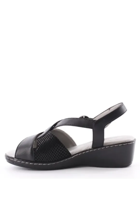 Nanook Sandalo zeppa 21236 Black