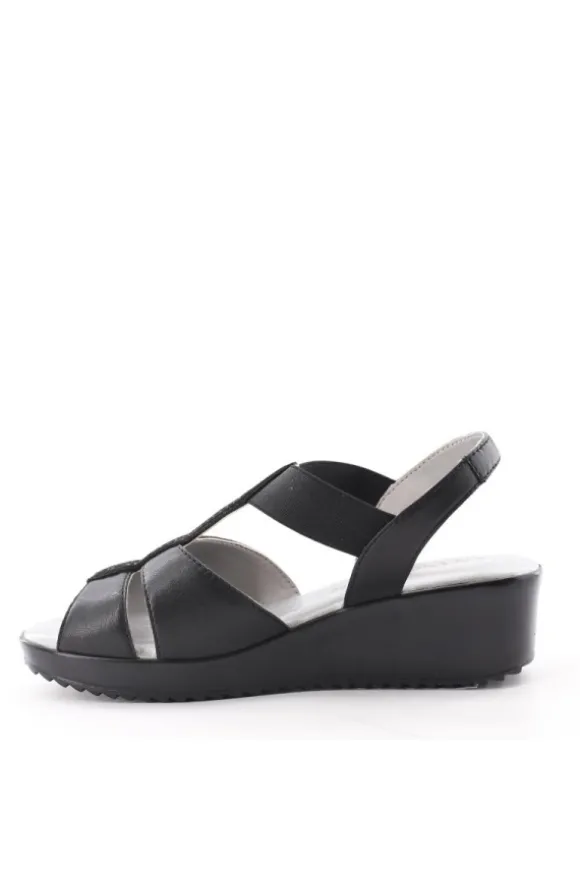 Nanook Sandalo zeppa 12499 Black