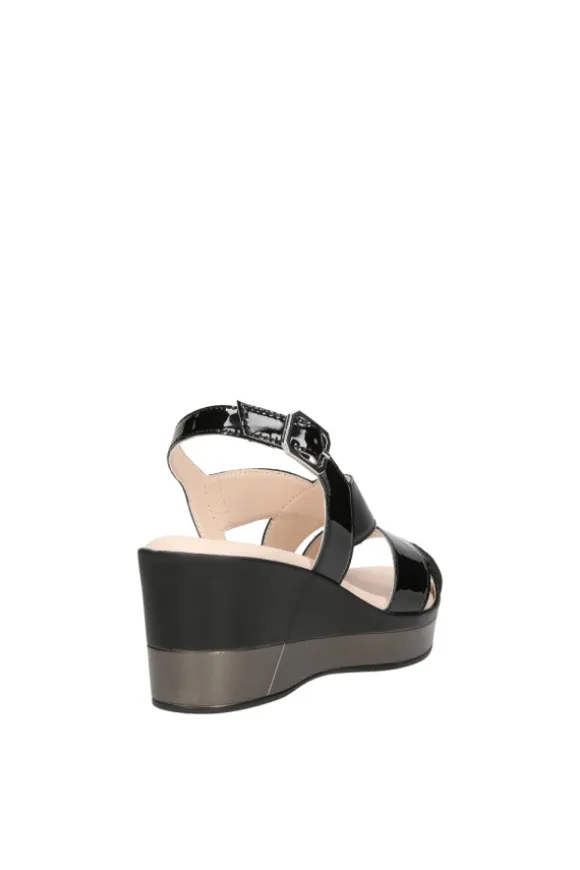 Nanook Sandalo zeppa 22834 Black