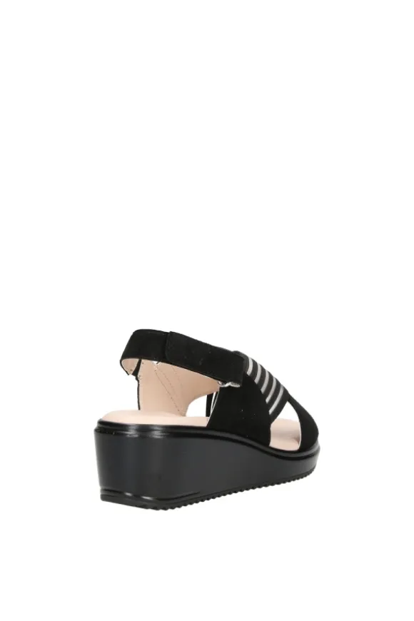 Nanook Sandalo zeppa 22880 Black