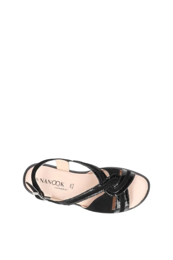 Nanook Sandalo zeppa 23000 Black