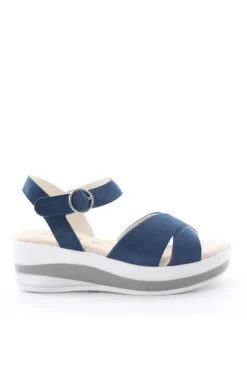 Nanook Sandalo zeppa 16935 Blu