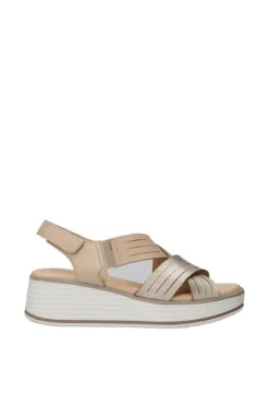 Nanook Sandalo zeppa 46366 Bronzo