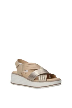 Nanook Sandalo zeppa 46366 Bronzo