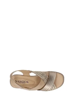 Nanook Sandalo zeppa 46366 Bronzo