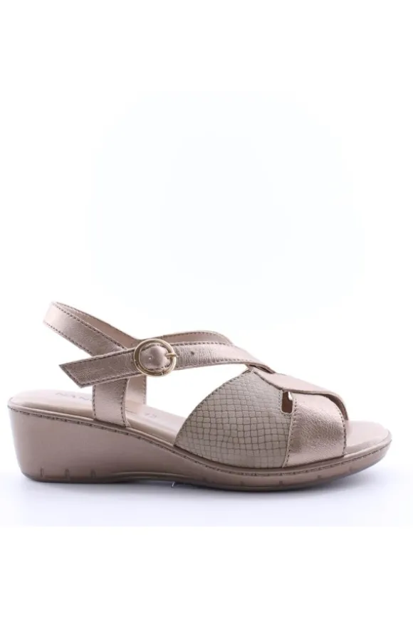 Nanook Sandalo zeppa 21236 Gravel