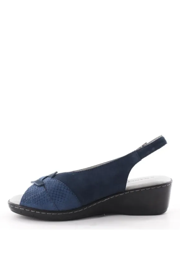 Nanook Sandalo zeppa 19366 Marine