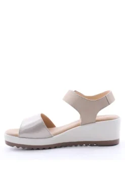 Nanook Sandalo zeppa 12324 Stone