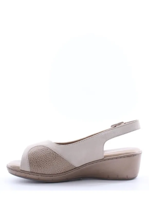 Nanook Sandalo zeppa 21237 Stone