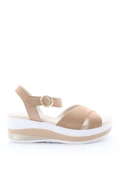 Nanook Sandalo zeppa 16935 Taupe