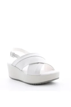 Nanook Sandalo zeppa 19451 White