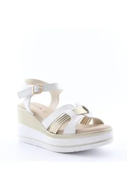 Nanook Sandalo zeppa 21367 White