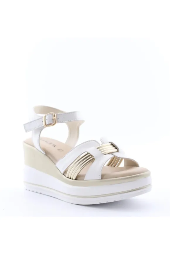 Nanook Sandalo zeppa 21367 White