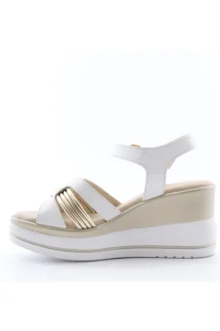 Nanook Sandalo zeppa 21367 White