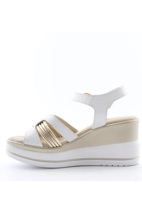 Nanook Sandalo zeppa 21367 White