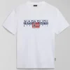 Napapijri T-shirt manica corta A4hto Bright whi