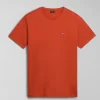 Napapijri T-shirt manica corta A4h8d Orange bur