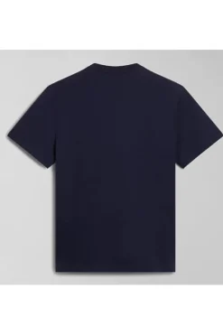 Napapijri T-shirt manica corta A4hto Blu marine